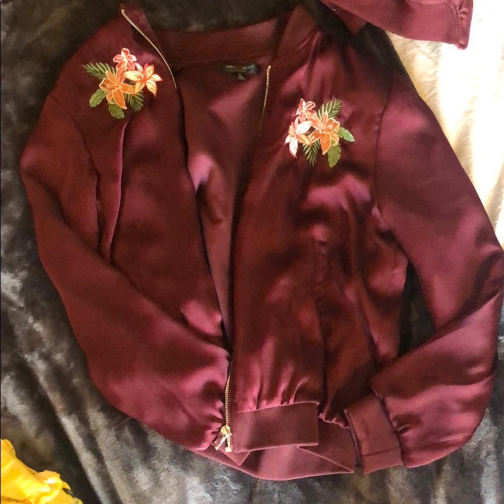 Plum jacket